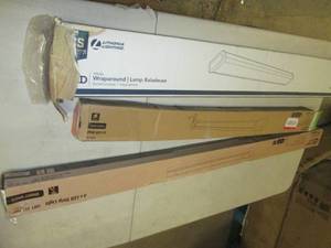 lot 262 image: 2 strip lights and 1 wrap around li...
