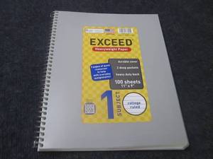 Box of 1 Subject College Ruled Note...
