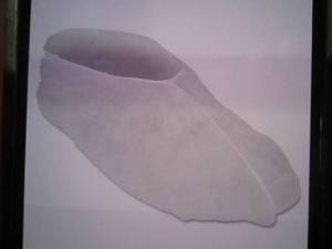 Case of Kleenguard White Shoe Cover...