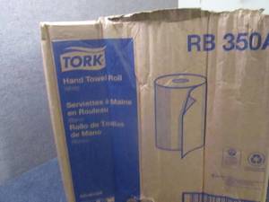 Tork White Hand Towel Rolls- damage...