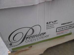 Case of Premier Copy Paper 20 lb 50...