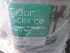 3 Gallons Floor Science Cleaner & R...