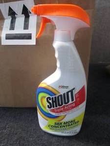11- 22 oz Shout Triple Acting Spray...