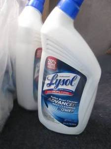 6 qts Lysol Toilet Bowl Cleaner...