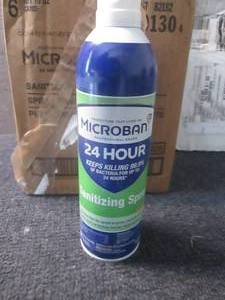5- 15 oz  Cans Microban Sanitizing ...