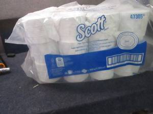 36 Scott Paper Core Rolls Toilet Ti...