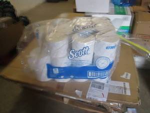 34 Scott Paper Core Rolls Toilet Ti...
