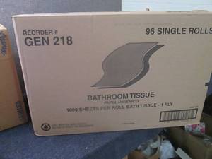Case of 96 Single Rolls Toilet Tiss...