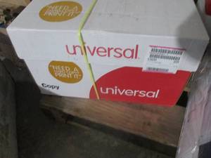 Case of Universal  Copy Paper 20 lb...