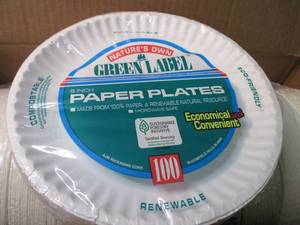 Case of 1000 Green Label 9 inch Pap...