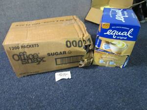 1200 Office Snax Sugar Packets, 500...