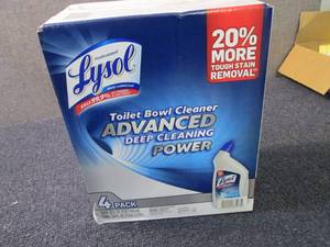 4 qts Lysol Advanced Toilet Bowl Cl...