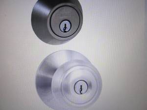 Hartford Satin Nickel Entry Knob an...
