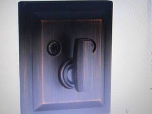Square Venetian Bronze Low Profile ...