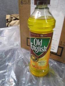 6 Pints Old English Lemon Oil...
