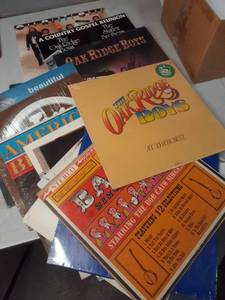 lot 44 image: Large Stack of Vintage Religious Record Albums Featuring THE OAK RIDGE BOYS
