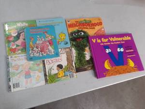 lot 45 image: Little Golden Books and other Childrens Books and Coloring Books