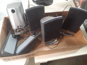 lot 65 image: Variety Lot of 6 Computer Speakers