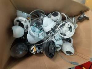 lot 2 image: Box Lot of Digital CCD and NTSC Security Cameras