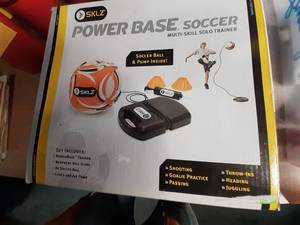 lot 8 image: SKLZ Power Base Soccer Multi-Skill Solo Trainer