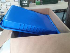 lot 54 image: Lot of Extra Large Sized Parts Organizer Bins