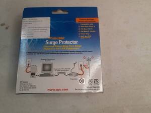 lot 56 image: APC Legendary Reliability ProtectNet Surge Protector EthernetToken Ring Port Surge Protector for Lan Equipment