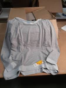 lot 110 image: Resellers Delight Box lot of Womens Apparel 34 Size Large Heather Gray Lounge tops