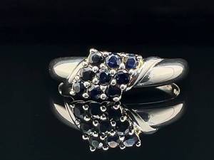 lot 69 image: .45 Carat Blue Sapphire Estate Ring VIDEO