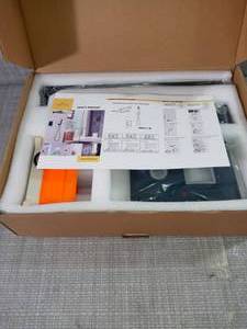 lot 34 image: 1-spray 10 in. High PressureDual Shower Head and Handheld Shower Head in Matte Black by Boyel Living- open box not used