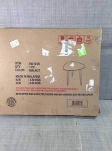 lot 20 image: Naja End Table - Wood by Christopher Knight Home- open box not used