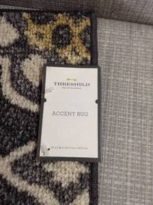 lot 28 image: Rowena Accent Rug by Threshold- set of 2 - not used