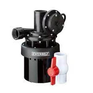 lot 50 image: 13 HP Utility Sink Pump by Everbilt- open box not used