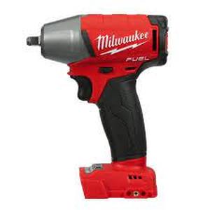 lot 80 image: M18 FUEL 18-Volt Lithium-Ion  38 in. Compact Impact Wrench (Tool-Only) & tape measures by Milwaukee- open box not used