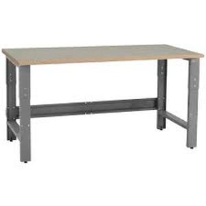 lot 92 image: Roosevelt Series 30 in. H x 72 in. W x 24 in. D, 1-18 in. Thick Particle Board Top, 1,200 lbs. Capacity Workbench by BENCHPRO- open box not used
