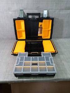 lot 73 image: TOUGHSYSTEM 22 in. Small Tool Box- not used