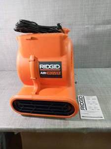lot 88 image: 1625 CFM Blower Fan Air Mover by RIDGID- open box not used