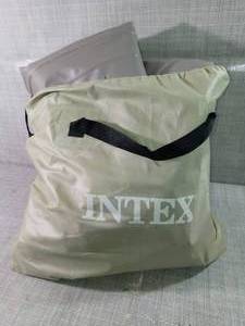 lot 63 image: Intex Ultra Plush 20 Queen Air Mattress- pump not included- not used
