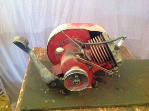 lot 12 image: Vintage Iron Horse X-405 Engine