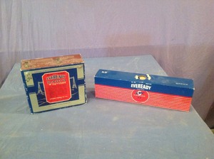lot 62 image: Vintage Radio Batteries