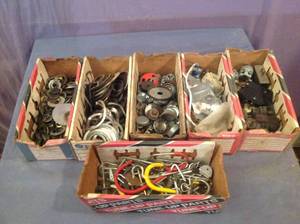 lot 105 image: Washers, Hooks, Electrical