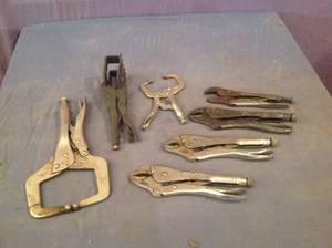 lot 118 image: Vise Grip Wrenches