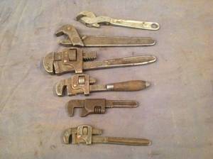 lot 164 image: Vintage Wrenches