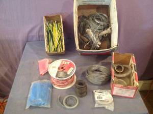 lot 139 image: Wire, Zip Ties & Steel Hanger Straps