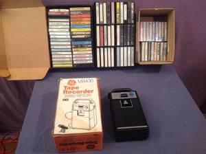 lot 177 image: Cassette Player & Cassettes