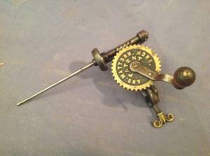 lot 187 image: Vintage & Unique Bench Mount Tool