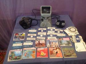 lot 189 image: Moviscop, View Master, View Master Projector & Picture Reels