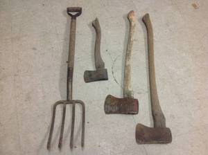 lot 217 image: Fork & Axes