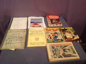 lot 223 image: Iron Horse & Maytag Motor Manuals & Comics