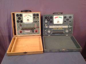lot 301 image: 2 Vintage Tube Testers
