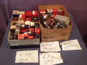 lot 304 image: Radio Tubes